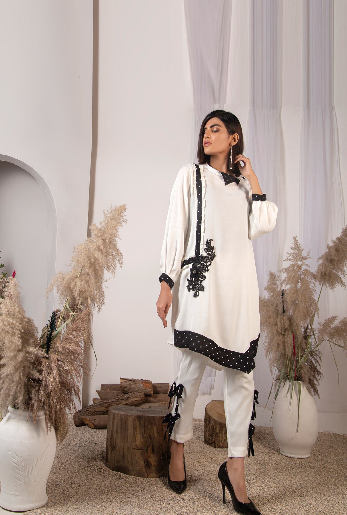 Cotton Pakistani Style White Designer Kurti, Size: M to 5XL at Rs 399 in  New Delhi